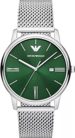 Emporio Armani Minimalistische Horloge - Heren - Horloges - Grijs - ONE Size - Accessoires
