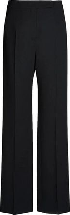 Max Mara Periodi Wide Trousers - female - Max Mara - Wide Trousers - Black - 2XS - Trousers