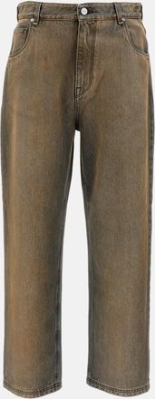 Fendi Brown Regular-fit Jeans