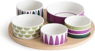 La Redoute Interieurs Aperitief set van 5 kommetjes, Etno