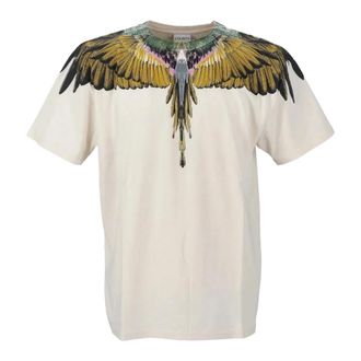 Marcelo Burlon T-Shirts, male, White, Size: XS T-Shirt Jersey