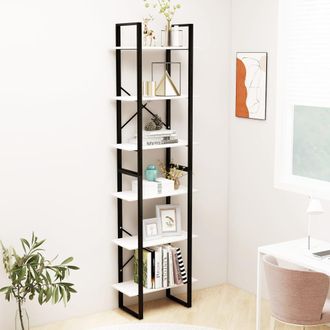 Berkfield Home Storage Shelf White 60x30x210 cm Solid Wood Pine | Size: 60 x 30 x 210 cm