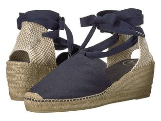 Toni Pons Valencia Womens Shoes Navy Canvas : EU 41 (US Womens 9.5-10) M