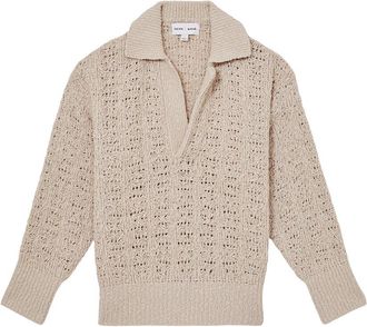 Reiss Hunter Polo Neck Textured Sweater