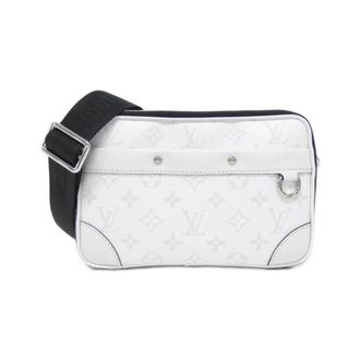 Louis Vuitton White Coated Canvas Leather Shoulder Bag (Pre-Owned)