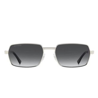 Dsquared2 Sunglasses D2 0192/S 0109 O Silver/Smoky Gray Men