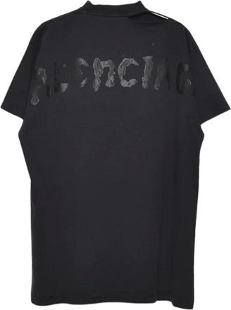 Balenciaga Mujer, Camisetas, Negro, Talla: L