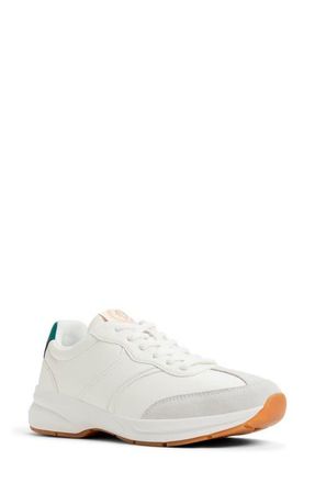 Aldo Clubchic Platform Sneaker in White Combo at Nordstrom, Size 8.5