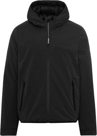 Ecoalf Korte donsjassen - Schone en elegante stijl - Heren - Winterjassen - Zwart - M - Jassen