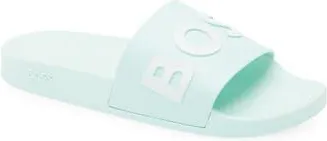 BOSS Bay Slide Sandal in Open Blue at Nordstrom Rack, Size 11Us / 10Uk
