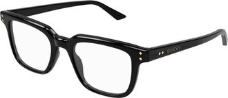 Gucci Heren, Accessoires, Zwart, Maat: 49 MM