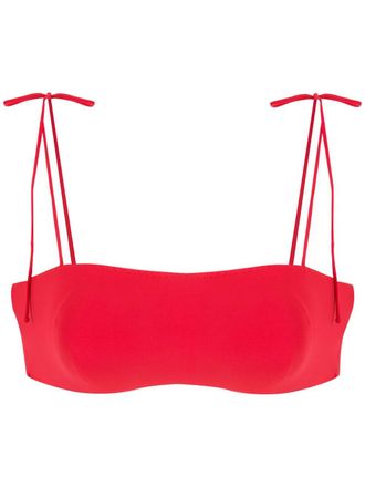 Clube Bossa Bikini Casall con maniche a spalla bassa - Rosso