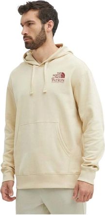 The North Face Fitness, Heren, Beige, S, Katoen, Pullover Hoodie