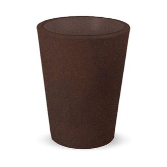 OEM Gerbera 50 R&uacute;stica Macetero Redondo De Interior Y Exterior Para Plantas Y Flores Muy Resistente Al Paso Del Tiempo. Hecho De Polietileno En Espa&ntilde;a - B