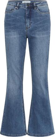 Kaffe Flared Jeans - Dames - Flared Jeans - Blauw - W29 L32 - Denim - Jeans