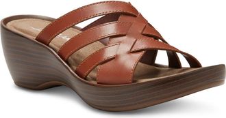 Eastland Poppy Leather Wedge Sandal in Tan at Nordstrom Rack, Size 6