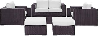 ModWay Convene 8-Piece Outdoor Patio Sofa Set