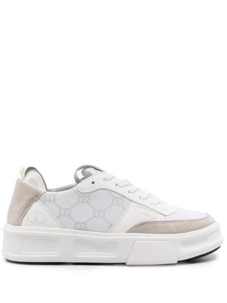 Twin-Set Fessura panelled sneakers - White