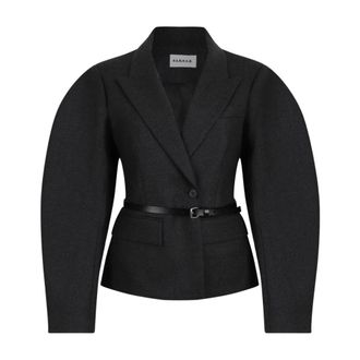 P.A.R.O.S.H. Mujer, Chaquetas, Gris, Talla: S