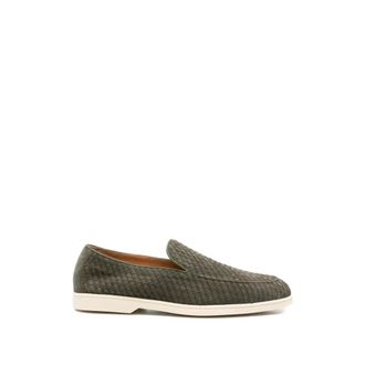 Doucal's Loafers, male, Green, Size: 10 US Moccasins