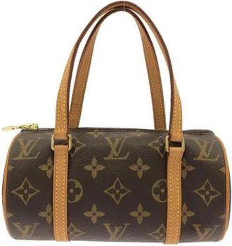 Louis Vuitton Pre-owned Vintage Shoulder Bag - Dames - Vintage Schoudertas - Bruin - ONE Size - Vintage