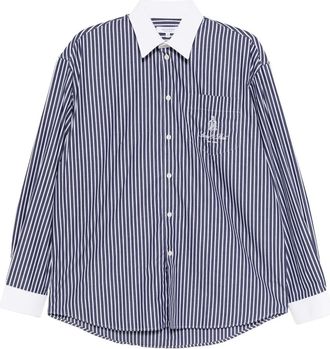 Sporty & Rich Camicia Vendome a righe - Blu