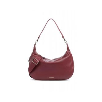 Liu Jo Tassen, Dames, Rood, ONE Size, Leer, Kaliska L Hobo Tas