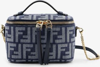Fendi Minibag Fendi Vanity in jacquard FF effetto denim - FENDI - gender_Woman