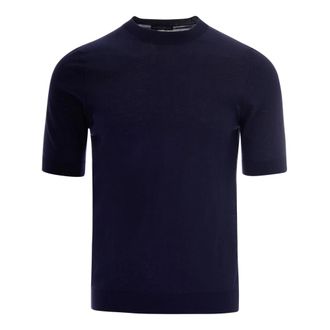 Ballantyne T-Shirts, male, Blue, Size: 3XL Short Sleeve Pullover