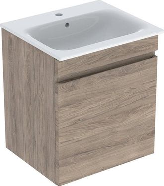 Keramag Keramag - Geberit Renova Plan Set Con Lavabo Y Mueble Bajo Lavabo, 1 Caj&oacute;n