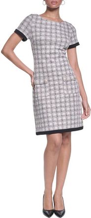 Karl Lagerfeld Karl Lagerfeld Windowpane Dress