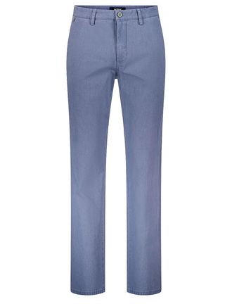 Gardeur Blauwe pantalon Gardeur Modern Fit Benito katoen