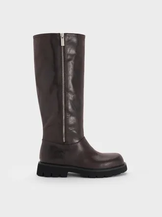 Charles & Keith Rosamond Knee-High Boots