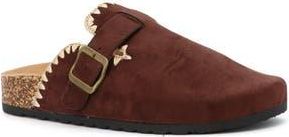 Seven 7 Embroidered Trim Clog in Brown at Nordstrom Rack, Size 8.5