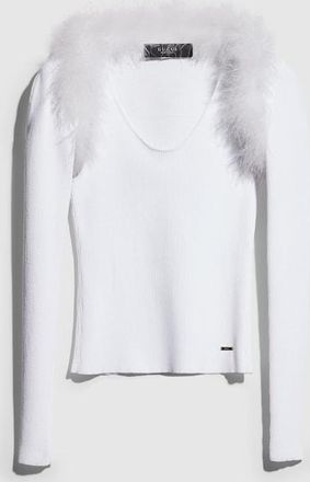 Gucci Rib Viscose Tank Top With Cardigan, White, Ready-to-wear