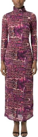 Area Stars Lee Midi Jersey Skirt in Purple at Nordstrom, Size X-Large