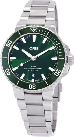 Oris Aquis Date Automatic Green Dial Mens Watch 01 733 7787 4157-07 8 22 04PEB