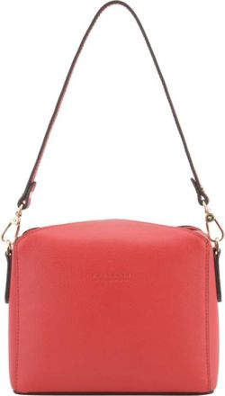 Pourchet Cassetta Cuir - Dames - Schoudertassen - Rood - ONE Size - Leer - Tassen