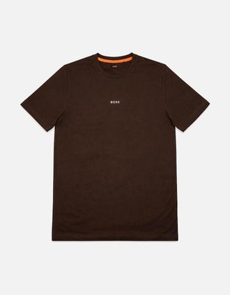 HUGO BOSS Mens Hugo Boss Chup Brown T-Shirt - Size: 36