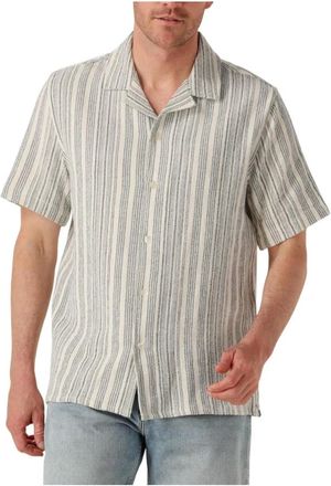 Dstrezzed Dstrezzed, Overhemden, Heren, Beige, M, Beige Zomer Overhemd voor Heren