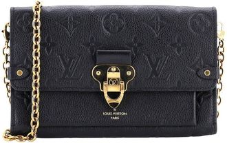 Louis Vuitton Vavin Chain Wallet Monogram Empreinte Leather (Authentic Pre- Loved)