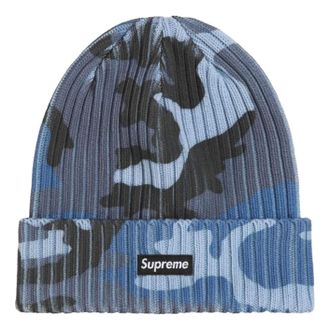 SUPREME SS26 Overdyed Beanie Blue Camo SUP-SS26-1004-BLUCAMO