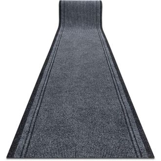 RugsX Felpudo Alfombra De Pasillo Con Refuerzo De Goma M&aacute;laga Gris 2107 100 Cm Grey 100x1300 Cm