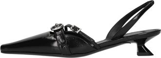 3Juin Marilu 035 Manny - Dames - Pumps - Zwart - 39 1/2 EU - Leer - Schoenen