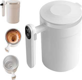 OEM Taza Magn&eacute;tica Autom&aacute;tica Agitador Utensilios (modelo 2026), Acero Inoxidable, Agitador Magn&eacute;tico, Taza Blanca Agitador Autom&aacute;tico Licuadora