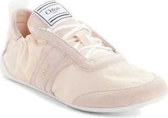 Chlo&eacute; Kick Sneaker in Blushy Beige at Nordstrom, Size 12Us
