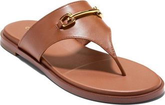 Cole Haan Flynn Leather Thong Sandal