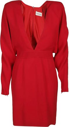 Alexandre Vauthier Womens Dresses Red