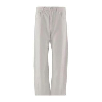 Mother Jeans tobilleros de corte recto - Jeans - Mujer - Blanco - W25