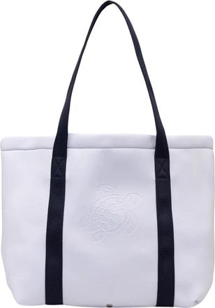 Vilebrequin Neopreen Strandtas - Dames - Shoppers - Wit - ONE Size - Katoen - Tassen